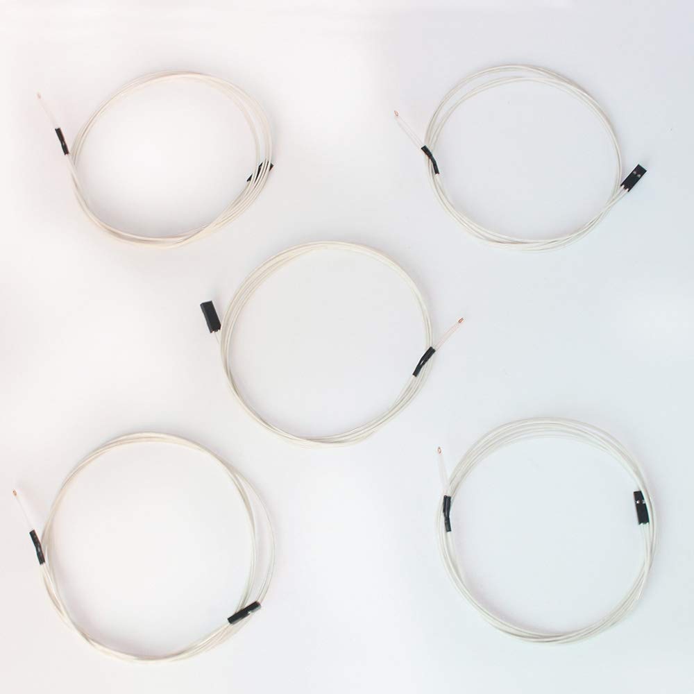 ENOMAKER 24V 40W 620 Ceramic Cartridge Heater and NTC Thermistor 100K 3950 for 3D Printer Creality Ender 3 (Pack of 10pcs) ENOMAKER