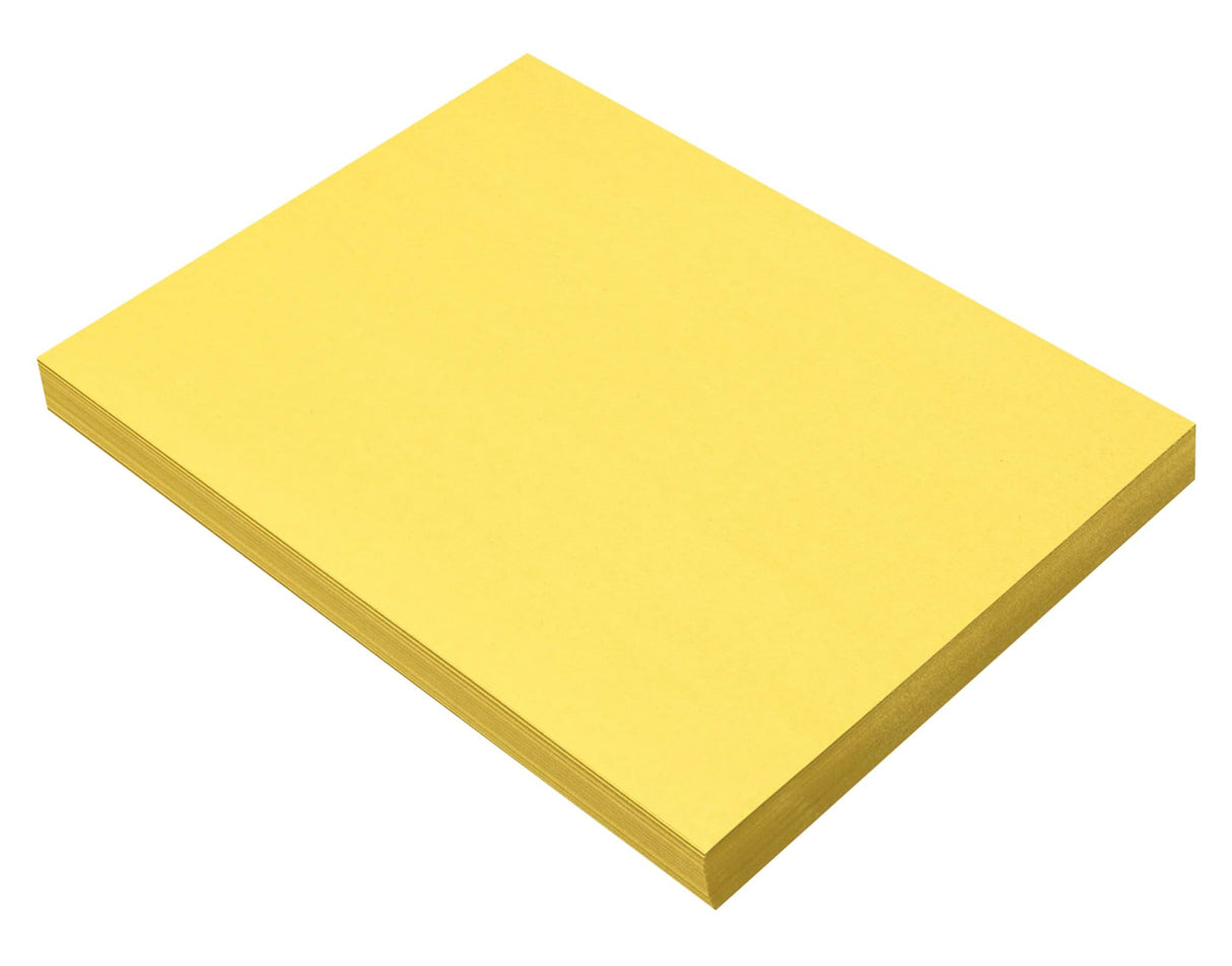 Prang (Formerly SunWorks) Construction Paper, Yellow, 9" x 12", 100 Sheets Prang
