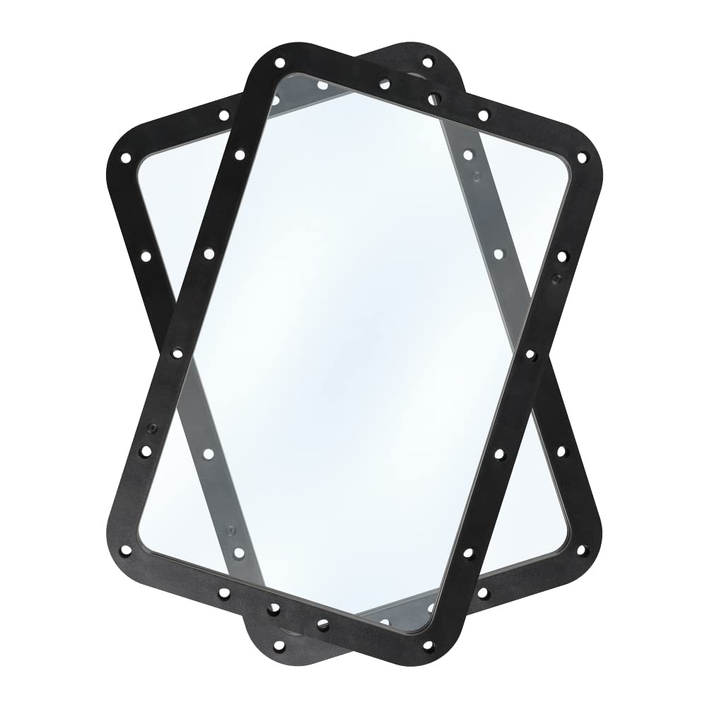 2PCS FEP Film for Anycubic Photon Mono 2, Mono 4 3D Printer Accessories 2PCS Resin Vat Pre-Installed FEP Release Film with Frame for Mono 2, Mono 4 Resin 3D Printer 197x131x0.15mm AOMUWKE