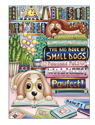 Creative Haven Adorable Dogs Coloring Book (Adult Coloring Books: Pets) Dover Publications