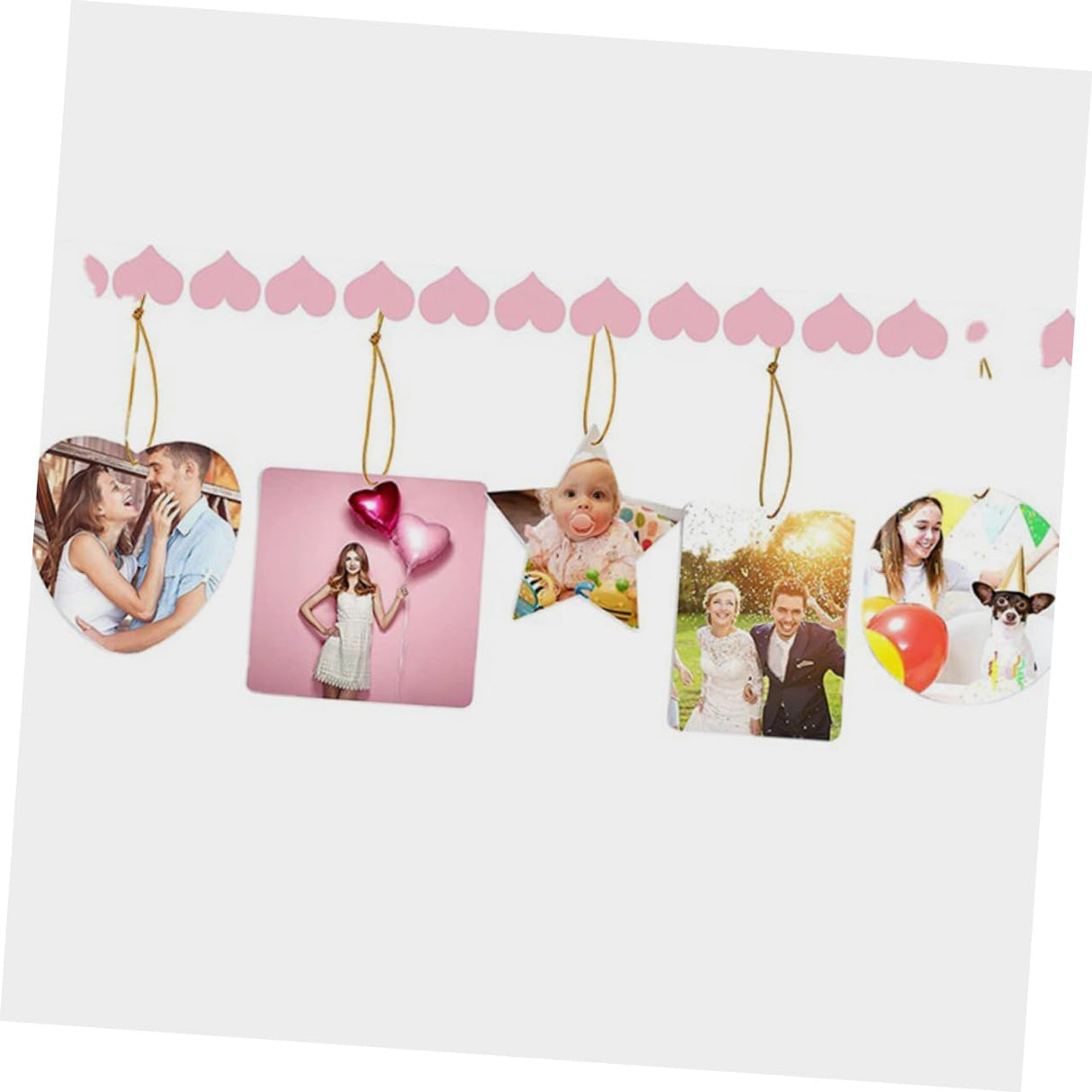 JEWEDECO 40 Pcs Sublimation Blanks Scented Hanging Blanks Blanks Car Sublimation Air Freshener Blanks White Felt JEWEDECO