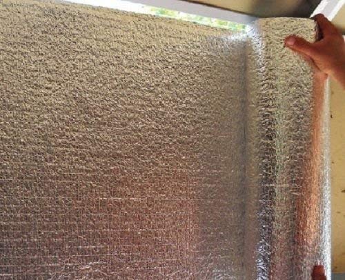 US Energy NASATECH (Pre-Cut for 8 Panel) 1 Car Garage Door Reflective Insulation Kit (R8) 1/4 Thick w/New & Improved Super Heavy Duty Double Sided Foam Tape Fits 8x7 8x8 9x7 9x8 Single Garage Doors US Energy Products
