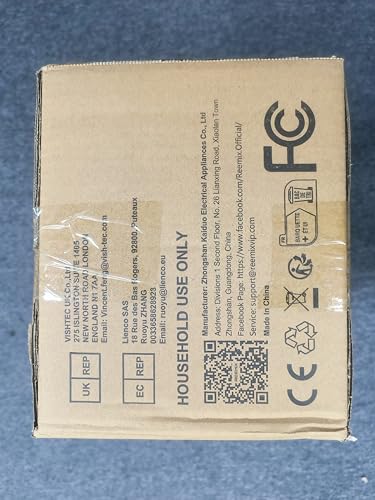 Food Processors with 2 Large Bowls(12 Cup+12 Cup), Reemix Electric Chopper with Powerful 500W Copper Motor, 4 Bi-Level Blades for Fruits, Meat, Vegetables, Baby Food, Nuts, 2 Speeds Reemix