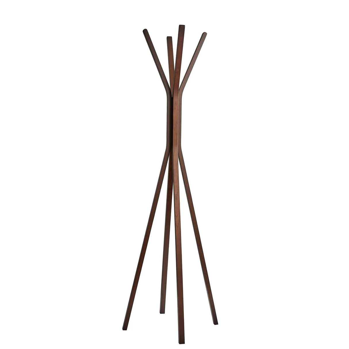 Adesso Toby Coat Rack, Walnut Adesso