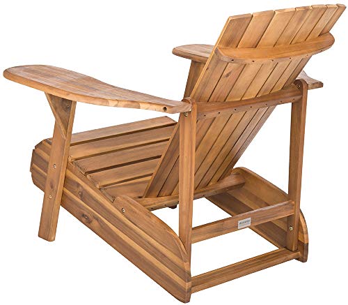 Safavieh Patio Collection Hampton Adirondack Acacia Wood Chair Safavieh
