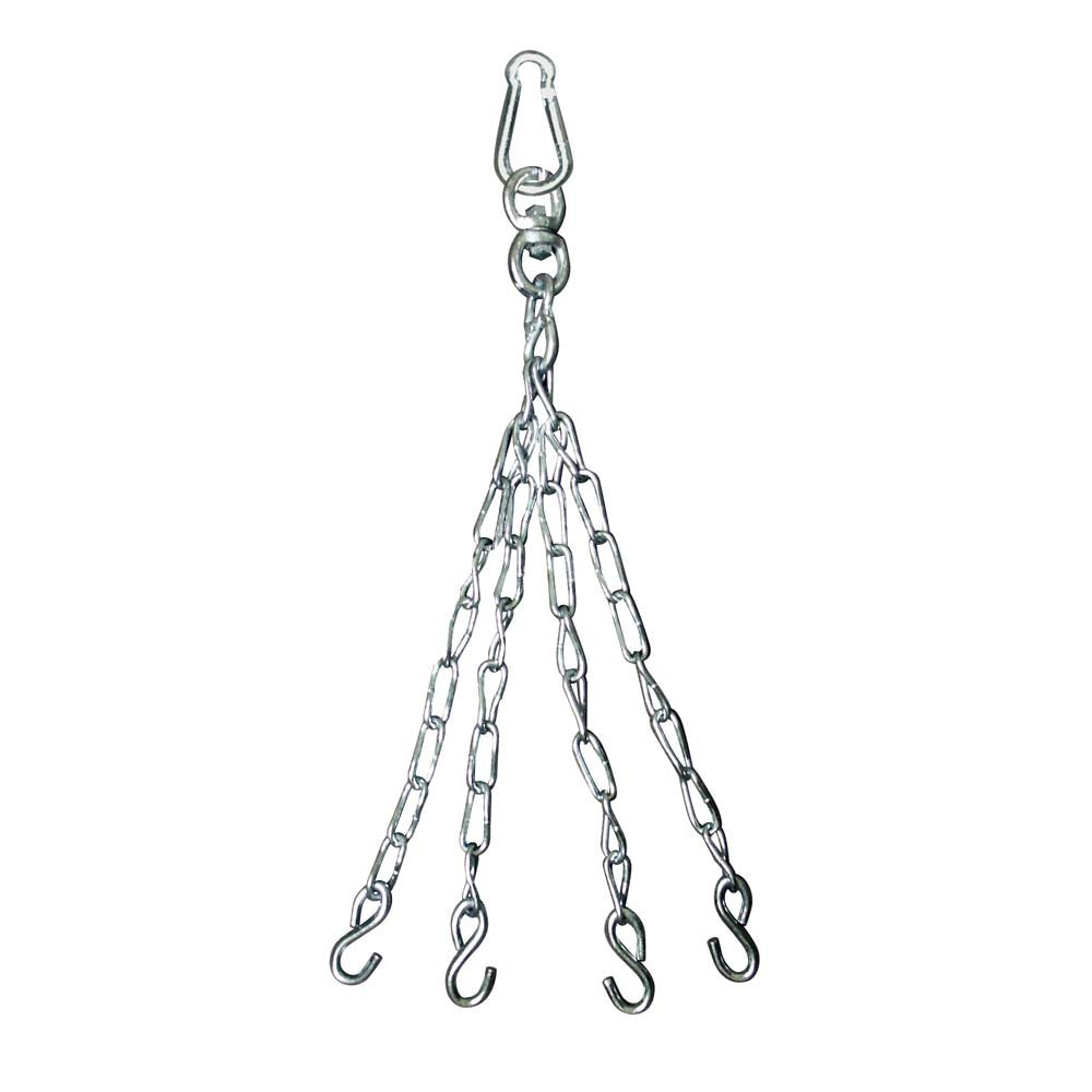 Ringside Heavy Duty Boxing Muay Thai Heavy Bag Hanger Chain and Swivel Silver 24 inches long Ringside