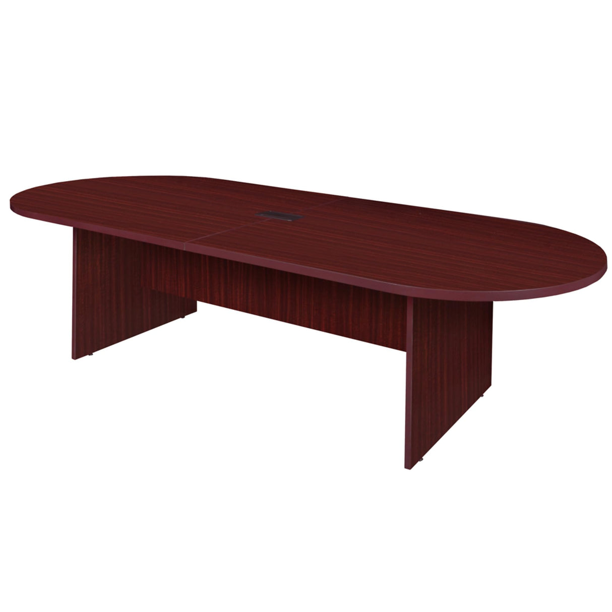 Regency Legacy 120-inch Racetrack Conference Table with Power Data Grommet- Mahogany Regency