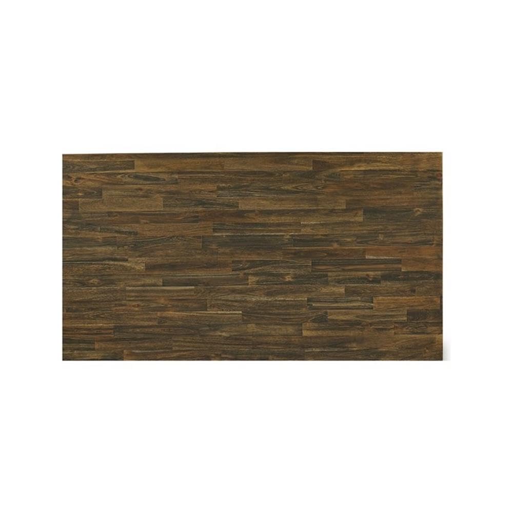 East West Furniture X777MZ716-9 9 Piece Dining Room Set Includes a Rectangle Dining Table with X-Legs and 8 Dark Khaki Linen Fabric Upholstered Chairs, 40x72 Inch, Multi-Color East West Furniture