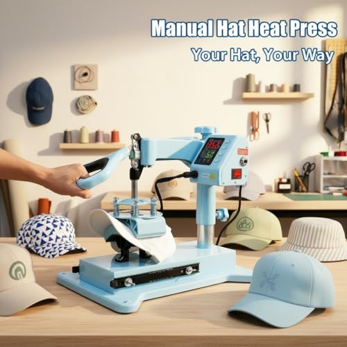 8 in 1 Heat Press kit, 15x15 Heat Press Machines with Attachment 9-30oz Tumblers Press, Hats Press, Flats Press, Multifunction Combo DIY Heats Transfer Press Vinyl for Beginners and entrepreneu AKEYDIY