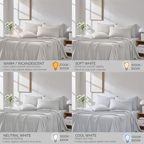 Southshore Fine Living, Inc. 21-Inch Extra Deep Pocket Queen Sheet Set 6 Piece for Tall Mattress, Pet Hair Resistant Bedding, Microfiber Queen Size Sheets, Breathable Easy Care, Light Grey Sheets Southshore Fine Living, Inc.