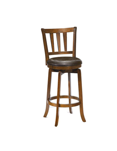 Hillsdale Presque Isle Swivel Stool, Bar Height, Cherry