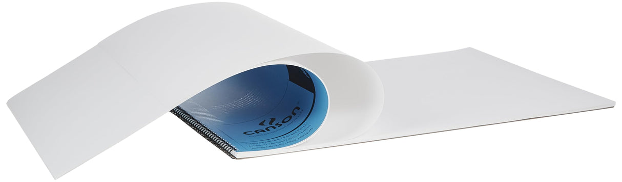 Canson XL Series Mixed Media Pad, Side Wire, 18x24 inches, 30 Sheets – Heavyweight Art Paper for Watercolor, Gouache, Marker, Painting, Drawing, Sketching Canson