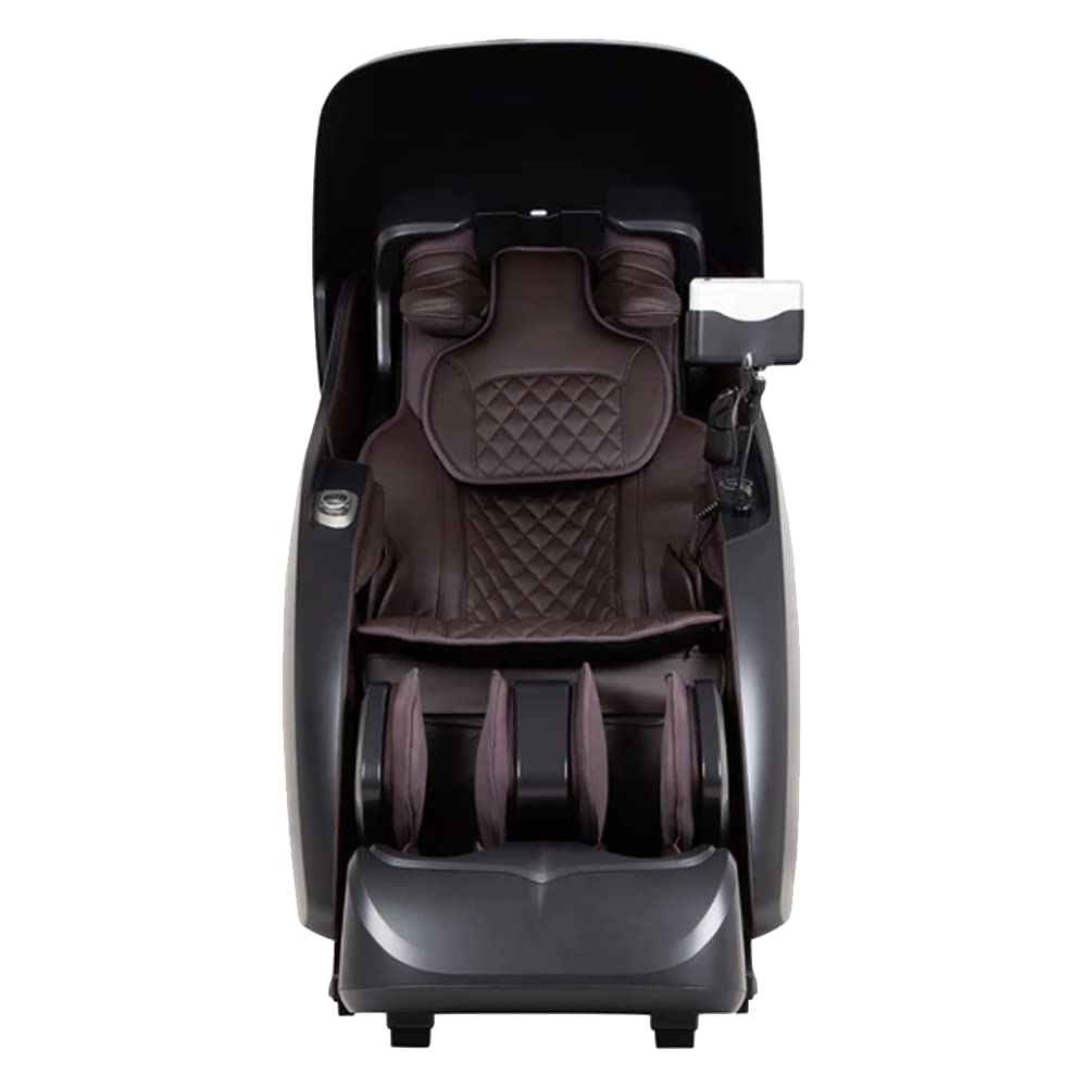 Osaki OP-Ai Xrest 4D+ SL-Track Massage Chair with Thorough Shoulder Massage, Muscle Tension Detection, Smart Voice Control, Brown Osaki
