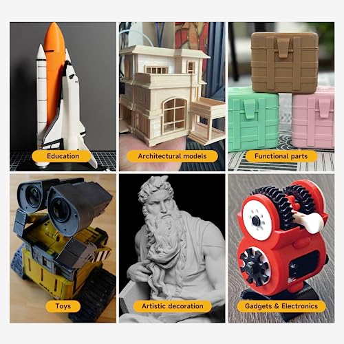 Official Creality PLA PRO (PLA+) Plus Filament Rainbow 1.75mm, Ender PLA + Rainbow Color Change 3D Printer Filament, 1kg Spool (2.2lbs), Dimensional Accuracy ±0.02mm. Fit Most 3D Printers Creality