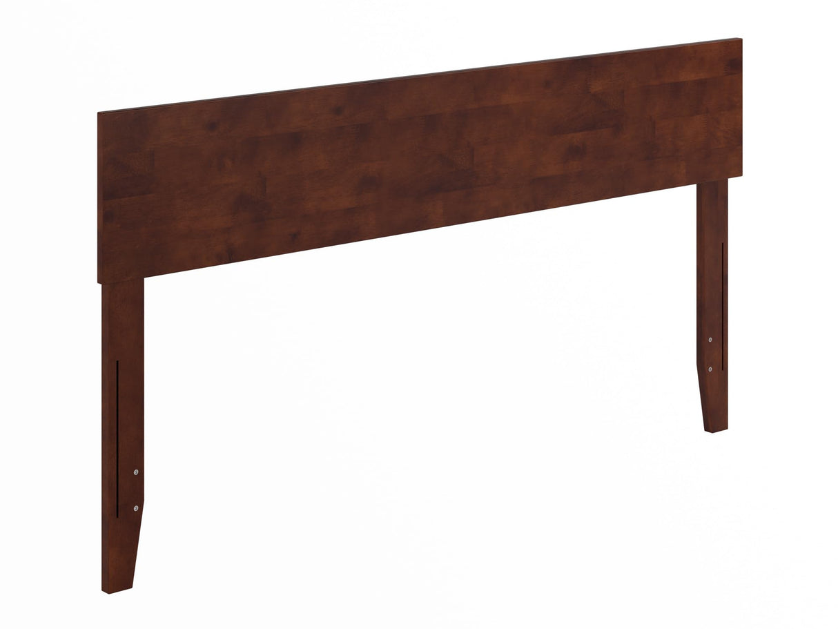 AFI Orlando Modern Solid Wood Headboard, Queen, Walnut AFI