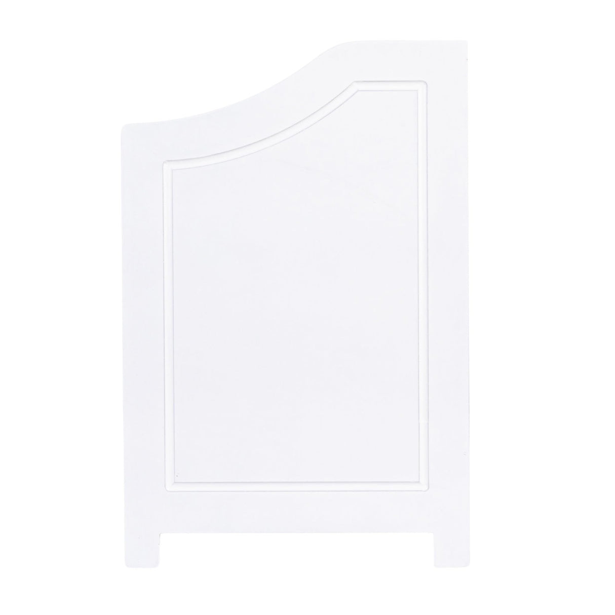 Household Essentials Single Load Hamper Cabinet Seat, White Household Essentials