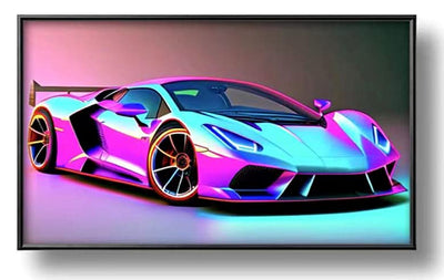 NIHO-JIUMA Diamond Painting Kits Sports Car, DIY 5D Full Drill Diamond Art Gift for Adult/Teen, Home Decoration (30x40cm/12x16 Inches)