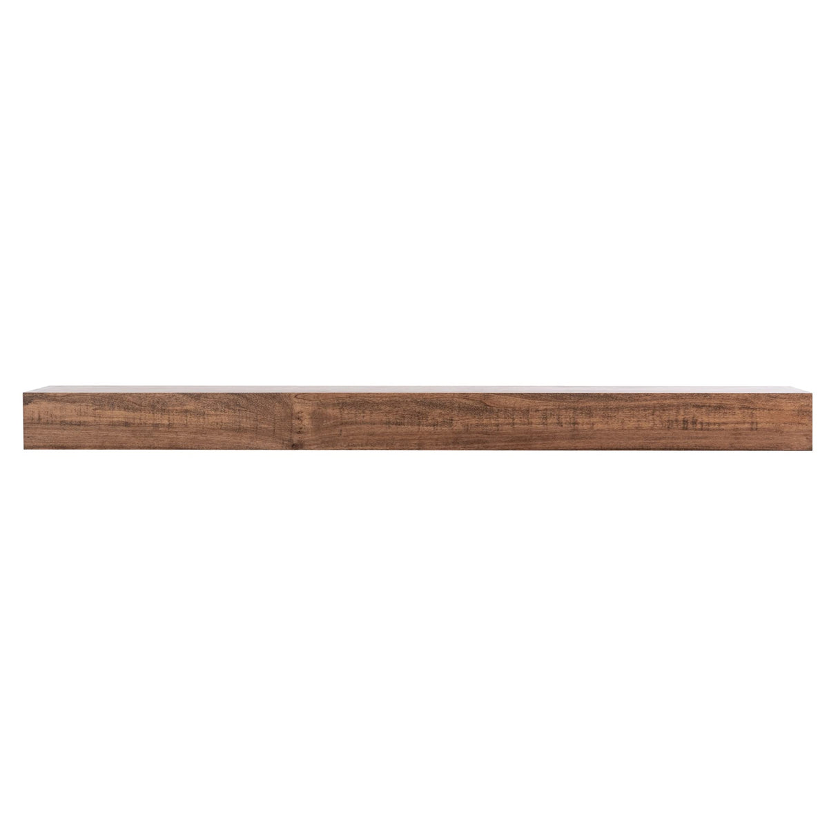 MANTELSDIRECT Mantels Direct Bedford 60 Inch Provincial Finish Floating Mantel Shelf - Modern Poplar Wood Shelf for Fireplaces, Hearths, Décor and More | Mantels Direct MANTELSDIRECT