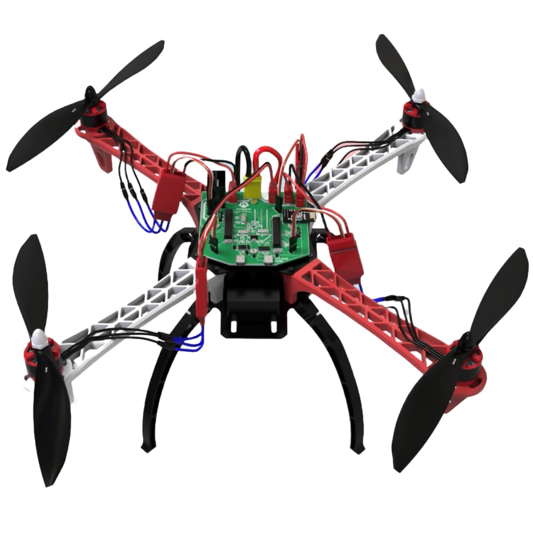 Bydroid Educational DIY STEM Drone Kit, 80+ Parts, Learn Robotics, Coding & Mechanical Design| Build your drone at home with easy assembly and Interactive Block Coding Bydroid