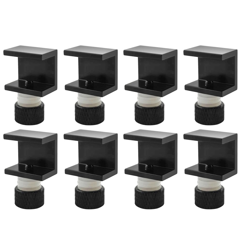 8Pcs 3D Printer Bed Clips, Ender 3 Pro Glass Bed Clips, Adjustable Ender 3 Build Plate Clips Compatible for Ender 3 Pro/Ender 3 V2/Ender 3 S1/Ender 3 Max Neo/Ender 5,CR-10 3D Printer Bed Leveling, TIEXYE