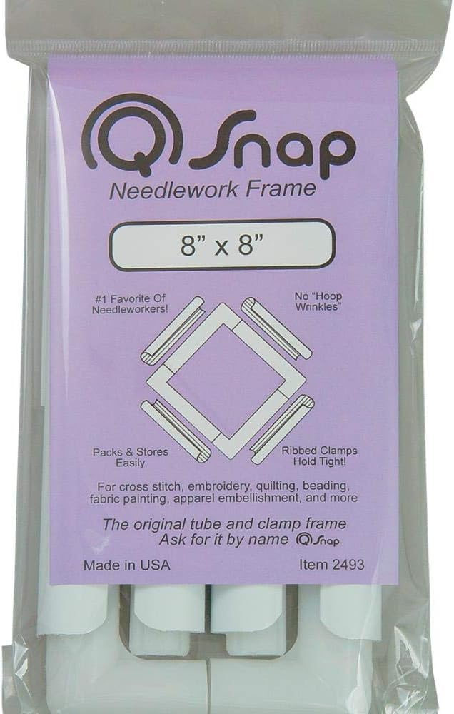 Q-Snap Needlework Frame, 8" X 8" Q-Snap