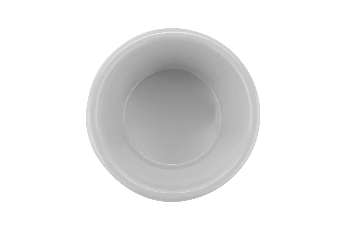 G.E.T. F-635-W White 3 oz. Fluted Ramekin, Break Resistant, White (Pack of 12) GET