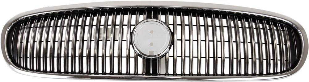 Garage-Pro Grille Assembly for BUICK LESABRE 97-99 Plastic Chrome Shell/Ptd-Black Insert Garage-Pro