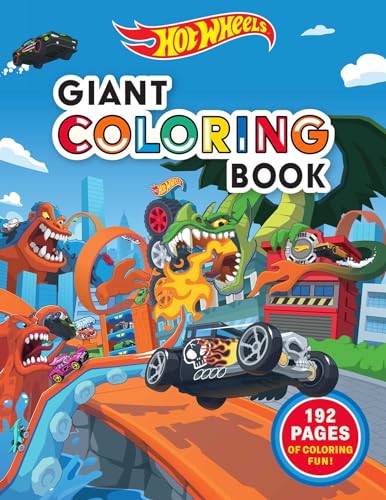 Hot Wheels: Giant Coloring Book WoodArtSupply