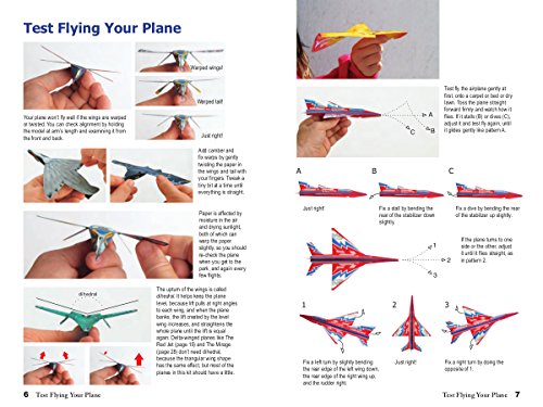 Supercool Paper Airplanes Kit: 12 Pop-Out Paper Airplanes Assembled in About a Minute: Kit Includes Instruction Book, Pre-Printed Planes & Catapult Launcher Tuttle Publishing