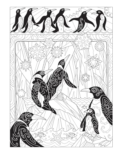 Creative Haven Fanciful Sea Life Coloring Book: Relaxing Illustrations for Adult Colorists (Adult Coloring Books: Sea Life) Dover Publications