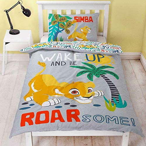Disney Lion King Roarsome Single Duvet Cover Set Disney