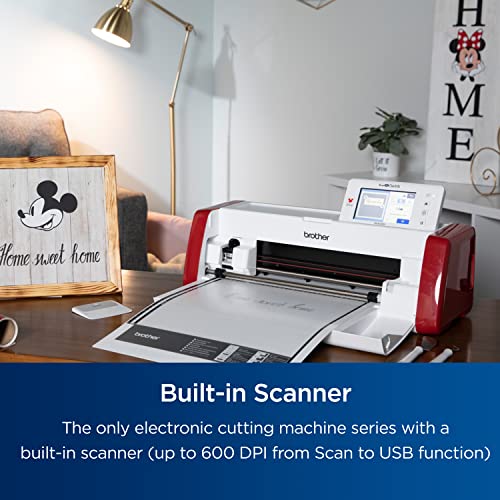 Brother ScanNCut DX SDX230Di Disney Cutting Machine, Includes 152 Built-in Disney Designs for Vinyl, Paper Crafting, and More Brother