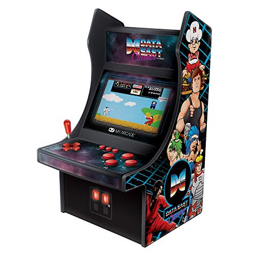 My Arcade Data East Classics Mini Player - 10 Inch Retro Arcade Machine Cabinet - Includes 35 Games My Arcade