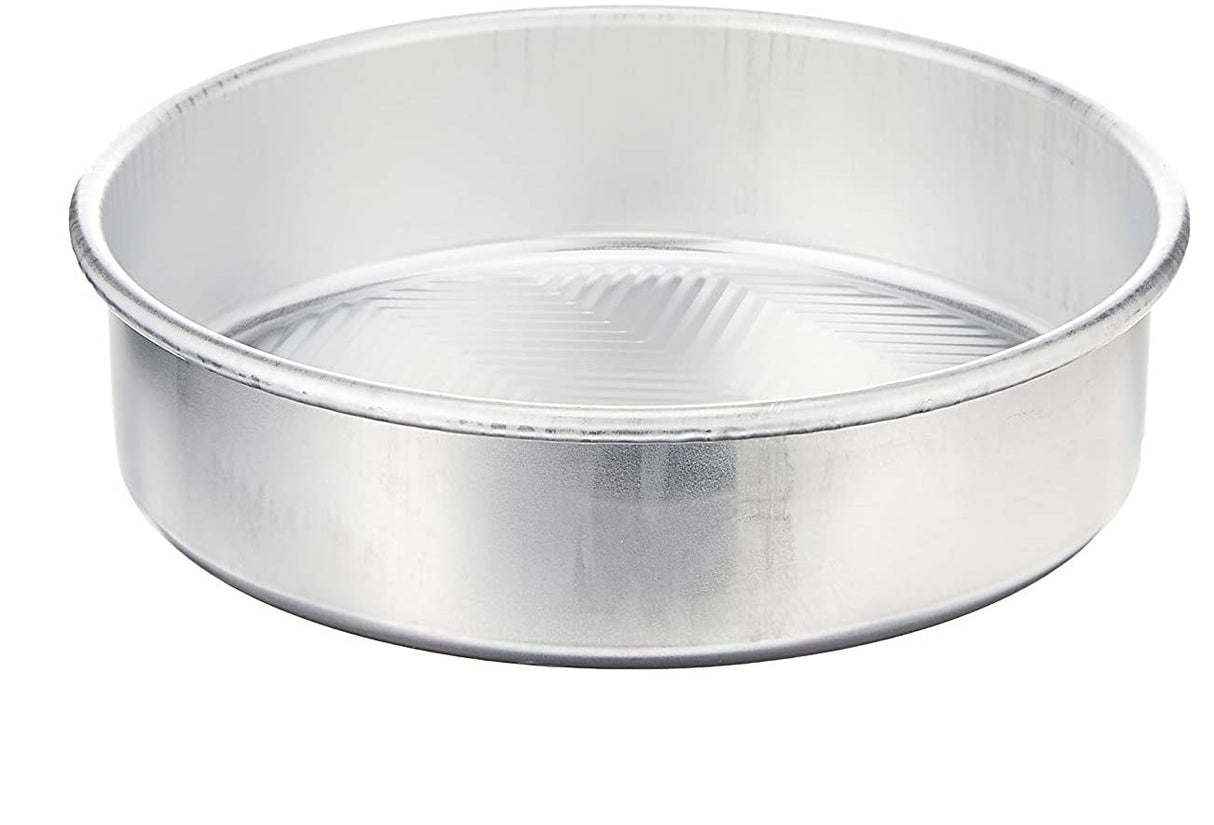 Nordic Ware Prism 9-Inch Round Cake Pan, 2-Pack, Natural Nordic Ware