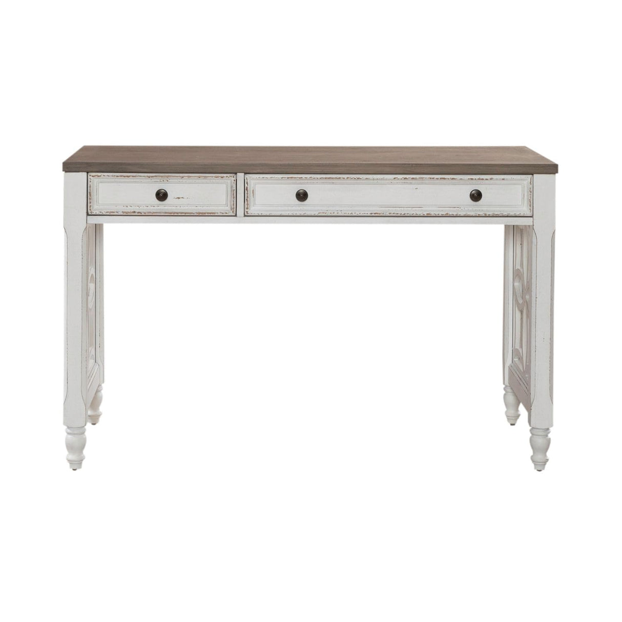 LIBERTY FURNITURE INDUSTRIES, INC. L Writing Desk European Traditional White LIBERTY FURNITURE INDUSTRIES, INC.