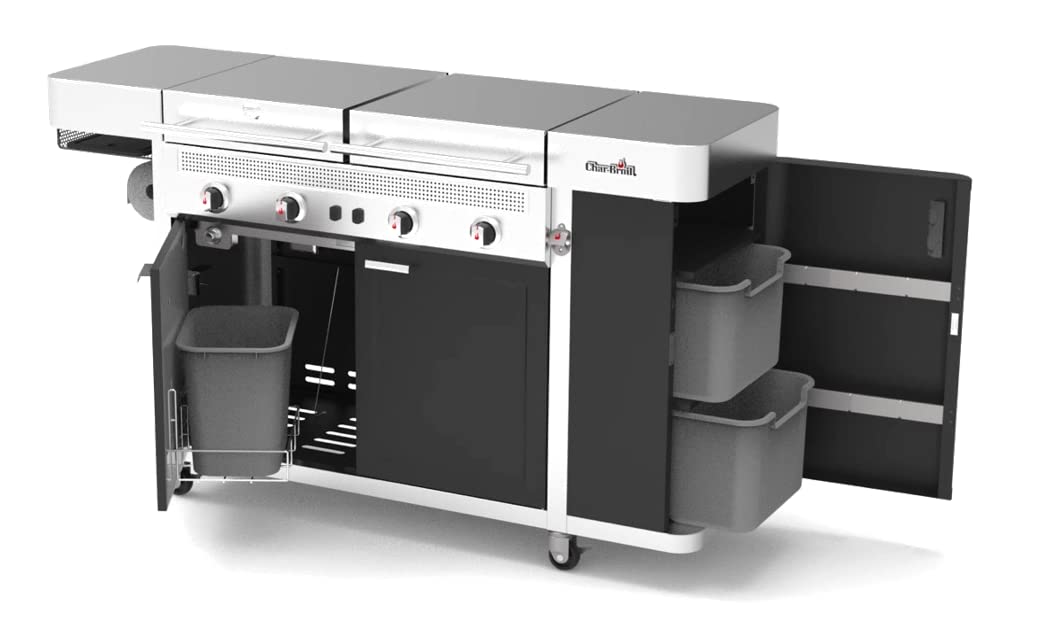 Char-Broil Medallion Series Amplifire Infrared Technology Vista 3-in-1 Stainless Steel Outdoor Kitchen - 463259423 Char-Broil