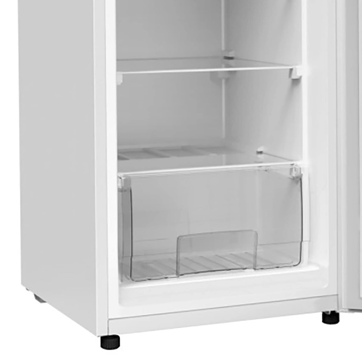 Hamilton Beach HBFRF6892-WHITE HBFRF6892 Upright Convertible Fridge/Freezer-Reversible Door-Removable Glass Shelves-Adjustable Controls-6.8 cu ft, White Hamilton Beach