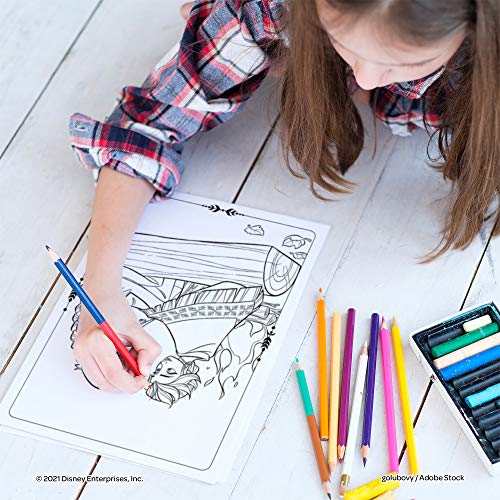 Disney Frozen 2 Create-a-Scene Sticker Pad and Sticker Scenes 46033, Multicolor Disney