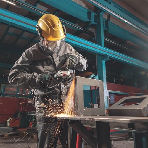 Metabo 4-1/2-5-Inch Angle Grinder, 11 Amp, 11,000 RPM, Lock-on Slide Switch, Made in Germany, W 11-125 Quick, 603623420, Green Metabo