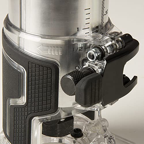 Metabo HPT 18V MultiVolt Cordless Trim Router | Tool Only - No Battery | Variable Speed Brushless Motor | Lifetime Tool Warranty | 1/4-Inch and 3/8-Inch Collets Included | M1808DAQ4 Metabo HPT