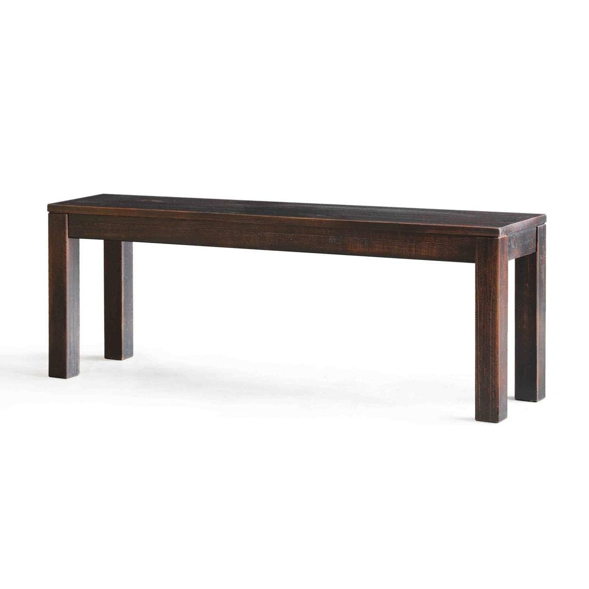 Grain Wood Furniture Montauk Solid Wood Bench, Driftwood Grain Wood Furniture