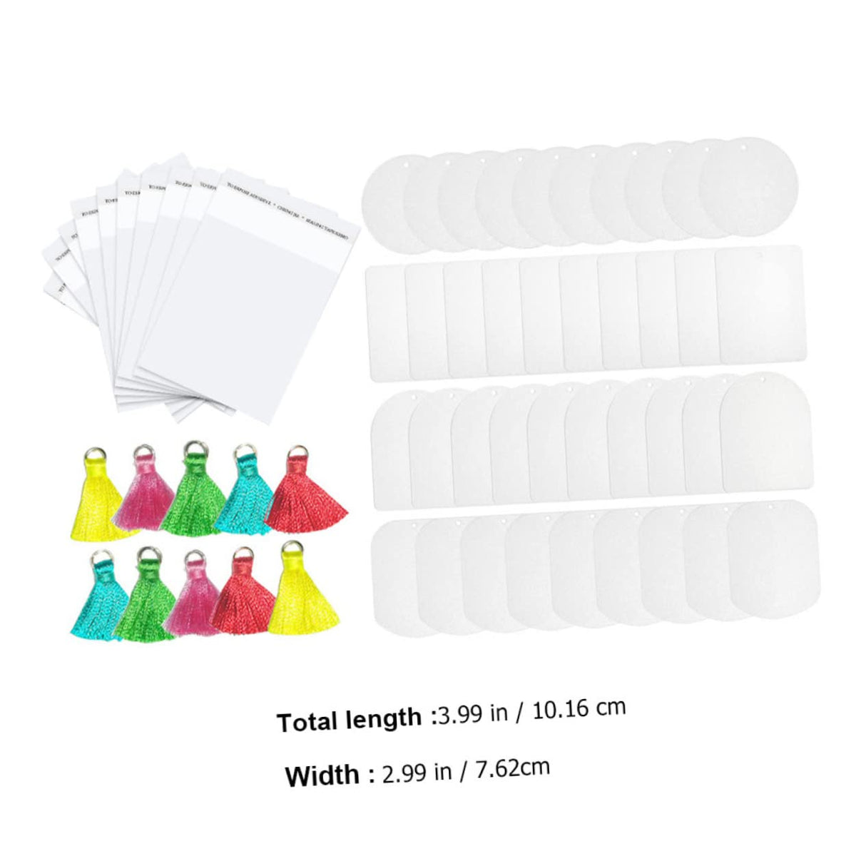 VINTORKY 1 Set Air DIY Sublimation Blanks Felt Car Sublimation Air Freshener Blank Car Air Freshener VINTORKY