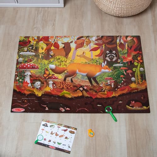Melissa & Doug Double-Sided Seek & Find Puzzle - FSC Certified Melissa & Doug