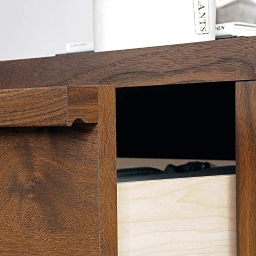 Sauder Harvey Park 4-Drawer Chest, Grand Walnut finish Sauder