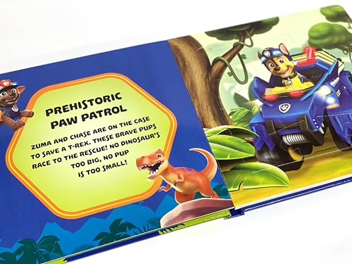 Paw Patrol Dino Rescue My First Puzzle Book - Jigsaw Puzzles for kids, 10-page board book, 5 puzzles to enjoy Phidal
