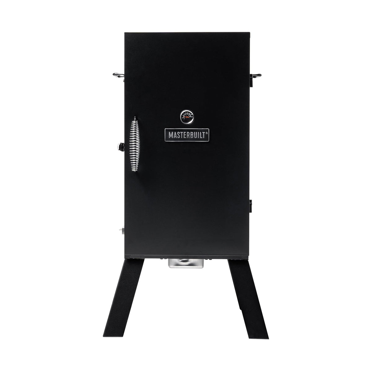 Masterbuilt® 30-inch Electric Vertical BBQ Smoker with Analog Temperature Control, Chrome Smoking Racks and 535 Cooking Square Inches in Black, Model MB20070210 Masterbuilt