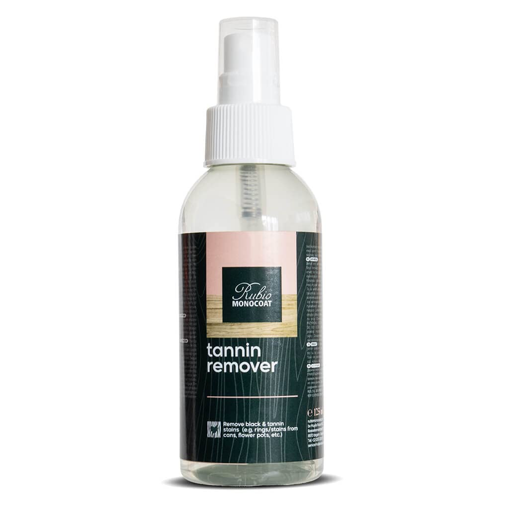 Rubio Monocoat Tannin Remover Sample | Effective Stain & Spot Remover for Indoor & Outdoor Wooden Surfaces | Clear Wood Maintenance Treatment | Ideal for Sampling & Touch Ups | 125 Milliliters Rubio Monocoat