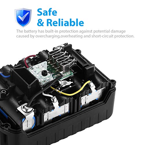 Powerextra 20V Max 6.0Ah Lithium Replacement Battery Compatible with Porter Cable PCC685L PCC680L Cordless Tools Batteries Powerextra