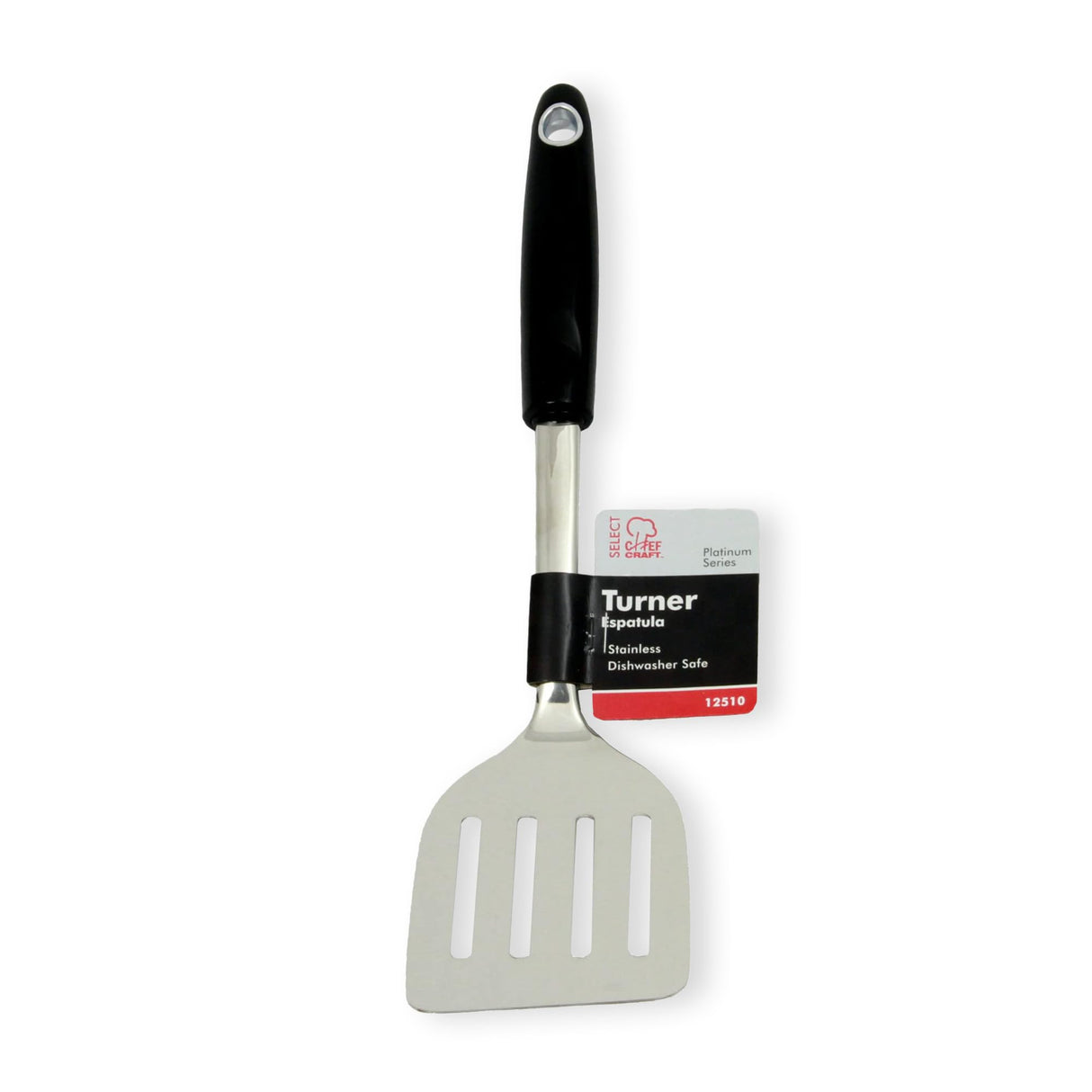 Chef Craft Heavy Duty Turner/Spatula, 13.5 Inch, Stainless Steel Chef Craft