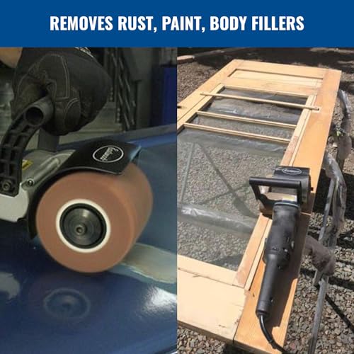 Eastwood Contour SCT Surface Conditioning Tool | Drum Machine Grinder, Sander, Buffer, Polisher Tool | 6 Speed 9 AMP 3700 RPM Motor Power Rotary Eastwood